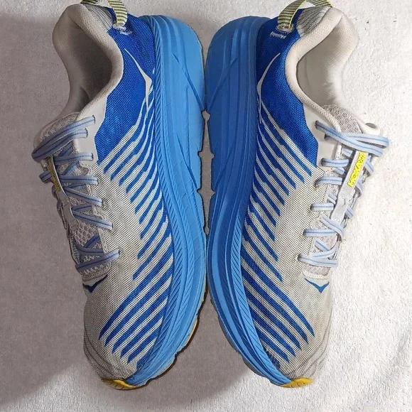 Hoka One One , Rincon, Men's-12.5, Blue/Grey - Picture 3 of 10